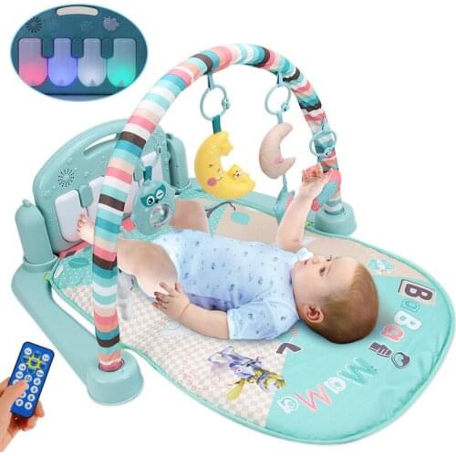 Baby Room Decor Baby Pedal Piano Gymnastic Rack Newborn Baby 0-1 Years Old Toy Baby Gym Toys Baby Toys Baby Gym