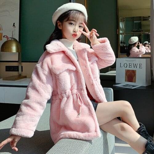 Childrens Clothing Waist Coat Winter Padded Pockets Cute 12 Year Girls Jacket Halloween Pink Sportswear Boutique Kids Outfits