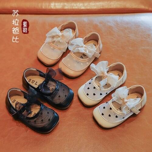 Fashion Summer New 2021 Shoes Girls Sandals Children Bow-knot Kid Sandalia Infantil Toddler