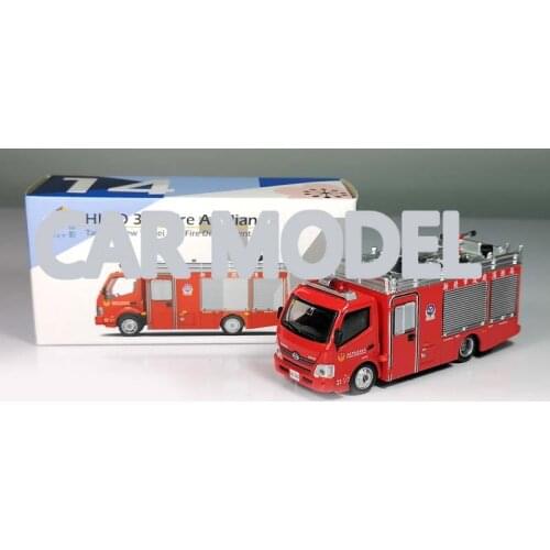 1:76 scale Alloy Toy Vehicles tiny TW14 300 Taiwan Fire truck Car Model Of Childrens Toy Car Original Authentic Kids Toys