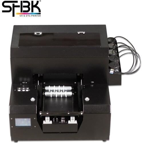 Inkjet 4A UV printer body comes with a rotating device plus an ink set for multi-function purposes and free shipping