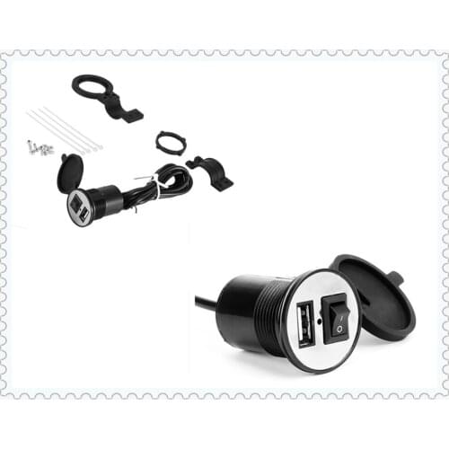 Motorcycle USB mobile phone charger power supply waterproof for SUZUKI DRZ400E DRZ400S SM DR250R DJEBEL250XC 250SB