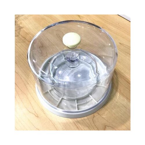 Plastic Transparent Double Dust Cover Watchmaker Watch Parts Free Shipping