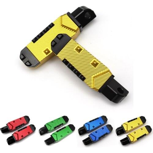 Rear Footrest Foot Pegs Rest Pedals For Suzuki GW250 GSXR600 GSXR750 GSXR1000 GSXR 1300 Motorcycle Aluminum CNC