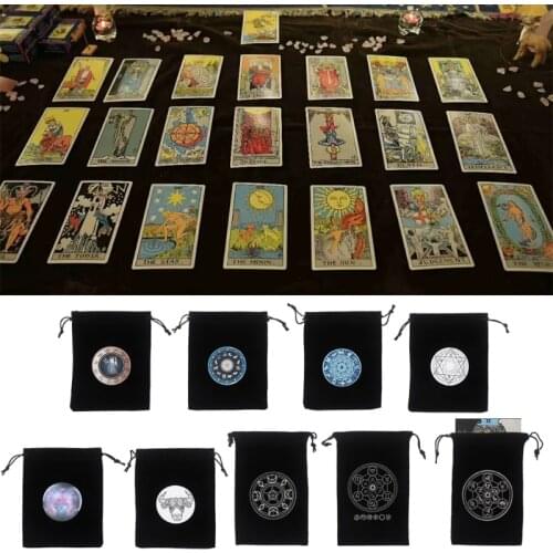 2021 Top Velvet Bag Tarots Cards Storage Bag Board Game Divination Dice Drawstring Bag