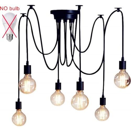 Chandelier spider Vintage decoration Bar counter industrial home Lamps pendent lighting centerpieces for dining room Living room