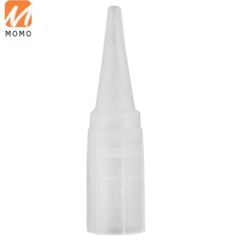 Embroidery Machine Needle Cap Permanent Lip Needle Cap Tattoo Tips Row 7 Needles 5 round Needle Cap 3 Eyebrow Tool 100 Pieces
