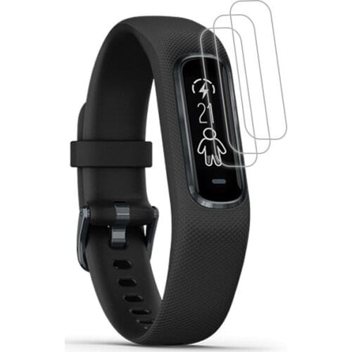 For Garmin Vivoactive 4 Music Anti-scratch Anti-bubbles Screen Protector GPS Smartwatch Explosion-Proof Cover Film