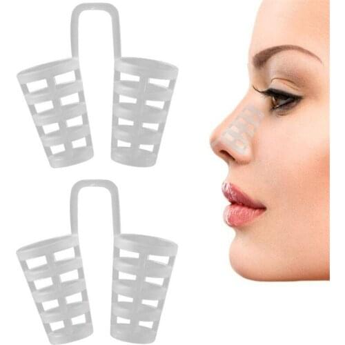 2PCS Anti Snoring Sleep Nose Clip Snore Stopper Aid Nasal Dilators Device Congestion Aid No Strips Cones Freeship