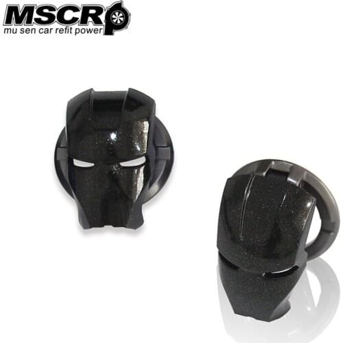Iron Man Engine Ignition Start Stop Button Protective Cover Car 3D Trim Sticker Interior Push Switch Button Auto Decoration