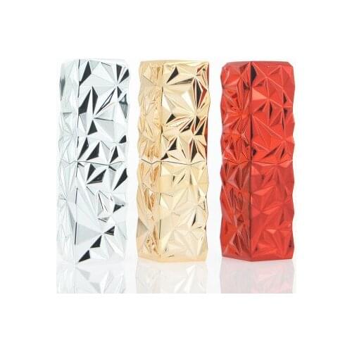 Gold Lipstick Tube 12.1mm DIY Lip Balm Tubes Lip Stick Beauty Lipstick Containers Empty Cosmetic Makeup various Kinds of Styles