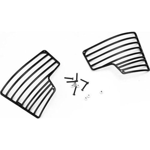 1/14 rc tamiya benz arocs decorative parts metal lamp guard for 1:14 scale benz truck 3363 remote control tractor trailer model