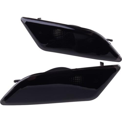 1 Pair Car Smoked Side Marker Light Indicator LED Replacement Fit for Mercedes W204 C250 C300 C350 C63 AMG 2012 2013 2014