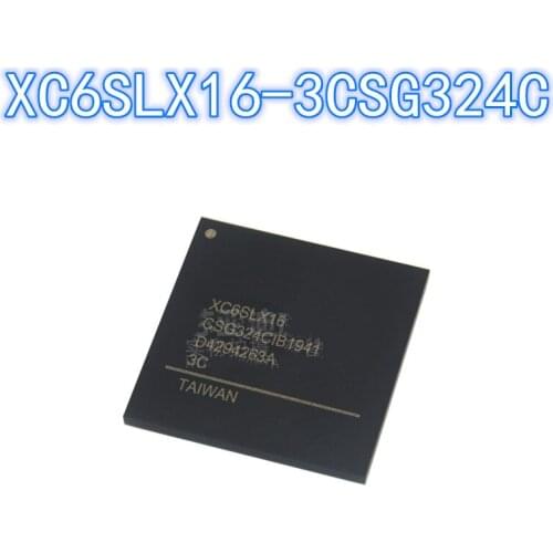 1PCS Original XC6SLX16-3CSG324C BGA-324 XC6SLX16 BGA324 Embedded-FPGA Field Programmable Gate Array