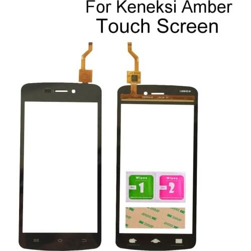 5'' Touch Screen Glass For Keneksi Amber Digitizer Sensor Panel Repair Touchscreen Glass Mobile Phone Tools 3M Glue