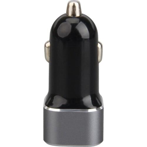 Usb Car Charger for Iphone Xr X 7 Plus Mobile Phone Charger In Car Dual Usb Small Square Chargers Adapter 100pcs