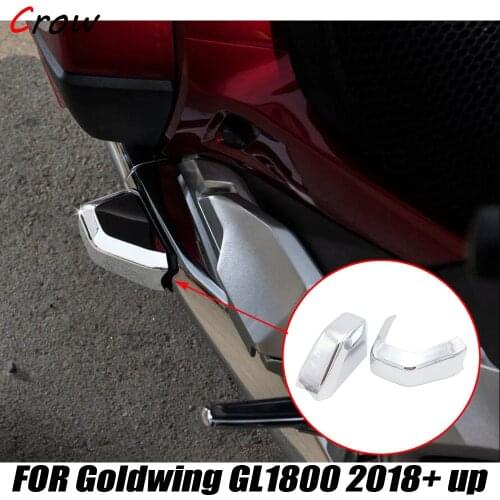 Chrome Motorcycle Saddlebag Guard Covers for HONDA Goldwing GL1800 GL 1800 F6B 2018+ up 2020 2019
