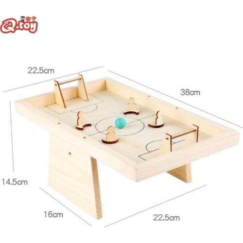 Soccer football foosball toy table games match game kit football set board wooden play ball toys interactive fun childrens gift
