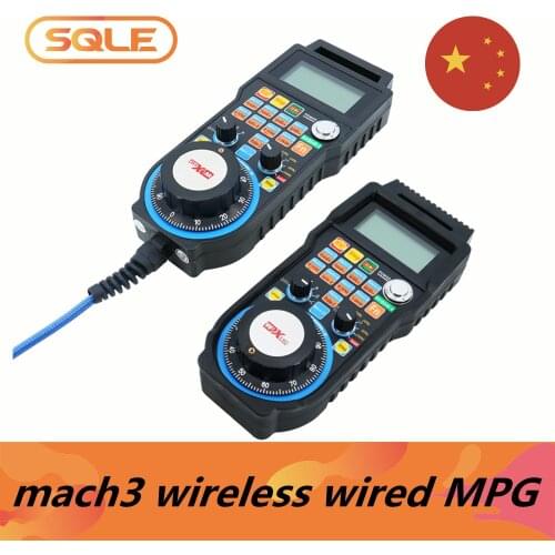 MPG WHB04B-4 axis WHB04B-6 AXIS wireless LBH04B-4 axis LBH04B-6 axis wired Pulse transceiver for CNC mach3 system