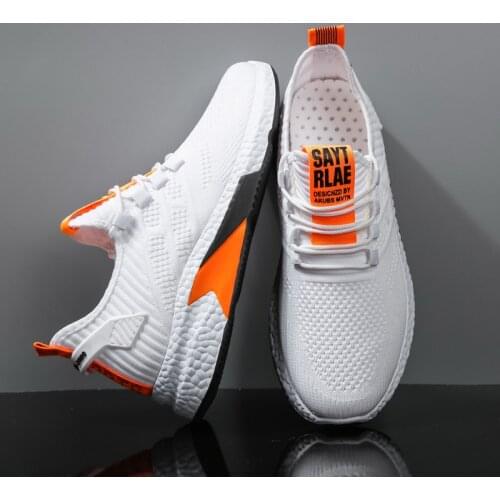 Men Mesh Sneakers Breathable Running Shoes Male Sneakers Outdoor Comfortable Fitness Trainer Sport Shoe Lightweight Walking Jogg