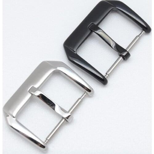 Wholesale 18mm 10PCS/Set Watch Buckle Watchbands Replacement Silver Black 18mm width for DW5600 Ga 2100 Strap Clasp