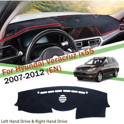 Front skid pad For Hyundai Veracruz ix55 2007-2012 ENSunscreen mat Dashboard Cover Pad Sunshade Dashmat Car Carpet Accessories