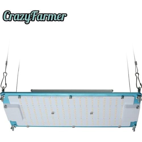 Quantum led bar grow light Geeklight 120W V4 qb288 550 lm301b mix epistar 660m dim switch mod chip aeropots for infoor grow kit