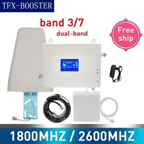 TFX-BOOSTER repeater 4g 1800 2600 mhz gsm signal booster DCS LTE 2G 3G 4G dual-Band amplifier GSM Cellular Mobile Signal Booster