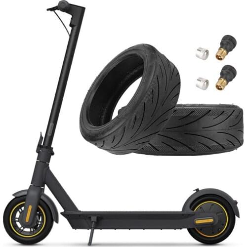 2 Pcs Wanda G30 Max 60/70-6.5 Tubeless Tire for 10 Inch Segway G30 Max Electric Scooter Widened And Thickened Tubeless Tires