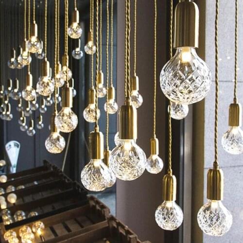 Nordic industrial lamp luminaire wood Home Decoration E27 Light Fixture living room bedroom luminaire suspendu deco chambre