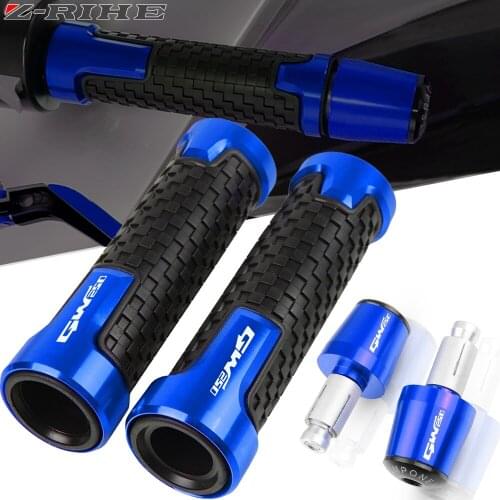 Motorcycle 7/8" 22mm Handlebar Grip End Handle Bar Cap End Plug For SUZUKI GW250 INAZUMA 2012 2013 2014 2015 2016 2017 2018 2019