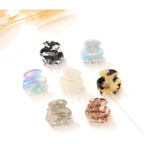 2021 New Fashion Large Small Boutique Acetic Acid Wild Geometry Hairpin Barrette for Women Girl Accessories Headwear