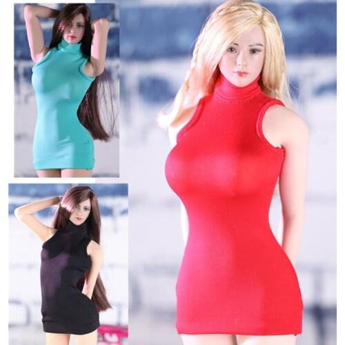 1/6 Scale Female Figure Doll Clothes dress Costume for 12 Inches Action Figure Body Accessories