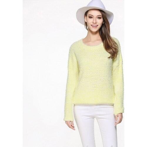 2018 Polyester Computer Knitted O-neck Full Pullovers Rushed Poncho Winter New Pullover Long Sleeve Knitting Rendering Sweater