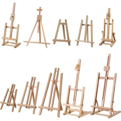 Mini Easel Caballete De Pintura Kids Artist Oil Easel for Painting Wooden Easel Stand Mini Drawing Table Painting Accessories