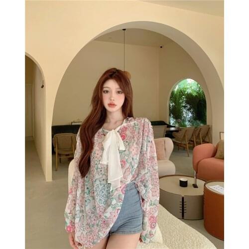 GRUIICEEN Silk Blouses