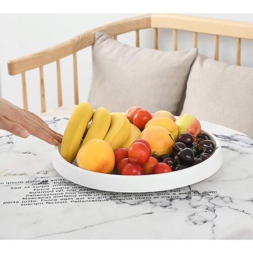 25/30cm Kitchen Condiment Round 360 Degrees Rotating Convenient Non-slip Home Spice Organizer Storage Rotating Tray Rack H3O5