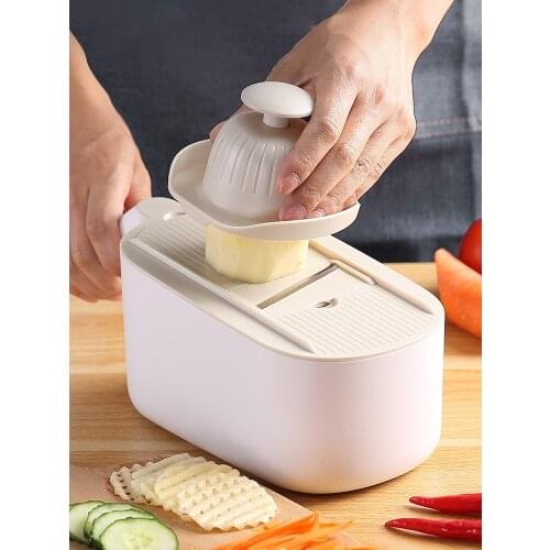 Zq Kitchen Slicer Shredded Potatoes Household Multifunctional Accessory Cutting Lemon Slice Machine Slicer Slicer