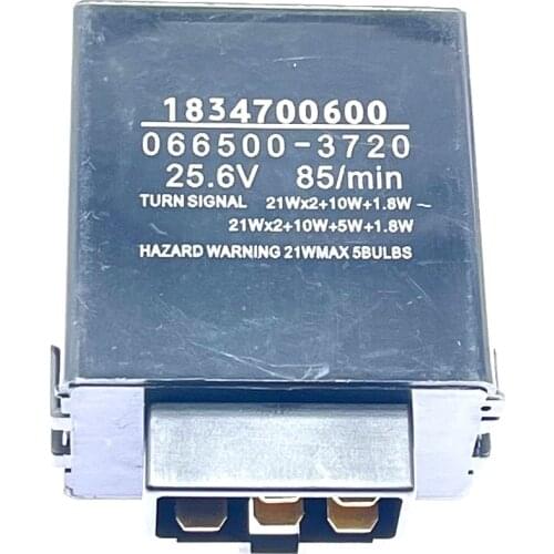 For Isuzu FTR 700P 4HK1 Flasher Fire Truck Pump Flashing Relay 066500-3720