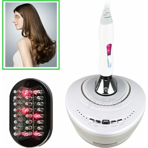 Portable Hair Care Scalp Massager EMS Micro Current Massage Hair Growth Therapy Machine RF Vibration Acupoint Scalp Massage Tool