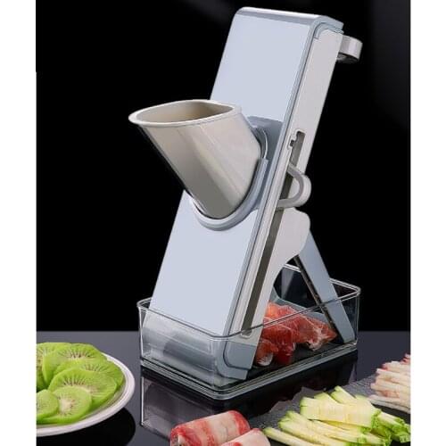 Manual Vegetable Slicer Grater Slicer Kitchen Gadgets Safe Vegetable Slicers Fruit Salad Grater French Fries Sliced Meat Tools