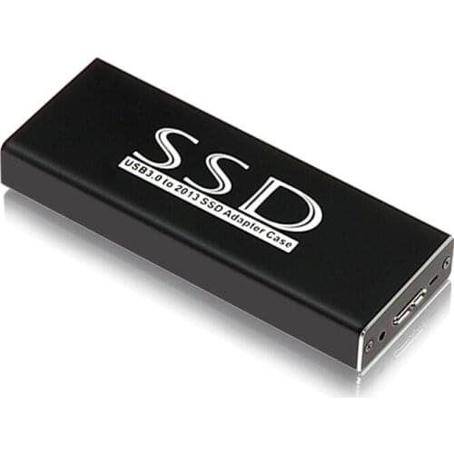 SSD Case USB3.0 TO SSD Hard Disk Drive HDD Enclosure Adapter External Box for 2013 2014 2015 apple MacBook Air A1465 A1466 A1502