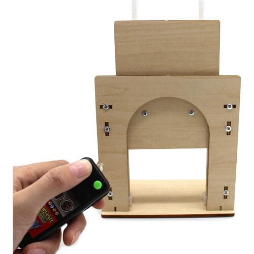 STEM Educational Toys for Children Science Experiment Technology Toy Set Lifting Door System Model DIY Puzzle Painted Kids Toys