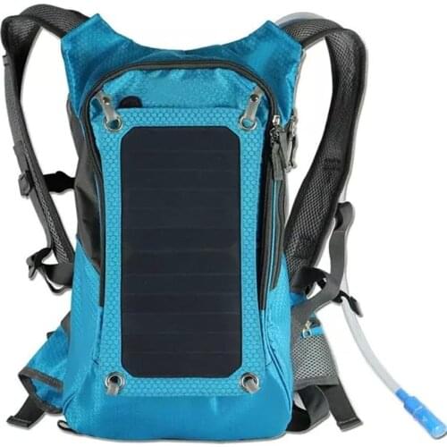 High quality 5V Solar Panel Battery Charging Business Travel Backpacks bags Tourism Bags USB Output Charger men Backpack Bag