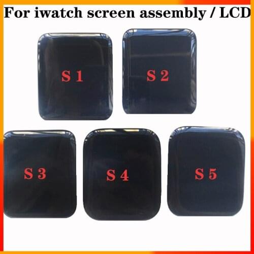 LCD For iWatch Series 1 2 3 4 5 6 LTE / GPS Display Digitizer Assembly 38mm 42mm 40mm Replacement Digitizer for Apple Watch2