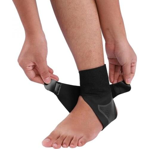 1Pc/1 Pair Ankle Support Brace Heel Opening Ankle Guard Gym Running Basketball Sport Fitness Cycling Elastic Foot Protect Band