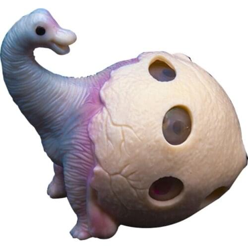 1PC Decompression Toy Interactive Anti-Stress Toy Novelty Sensory Fidget Sets Push Bubble Prank Trick Model Dinosaur Egg