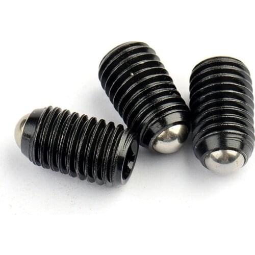10PCS 12.9 M3 M4 M5 M6 M8 Spring Ball Plunger Screw Beads Positioning Screw Set Screw