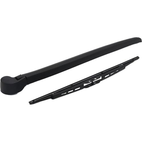 2pcs/1set 15" Rear Wiper Blade and Arm For Audi A6 RS6 S6 4F C6 2005-2011 High Quality Iso9000 Natural Rubber