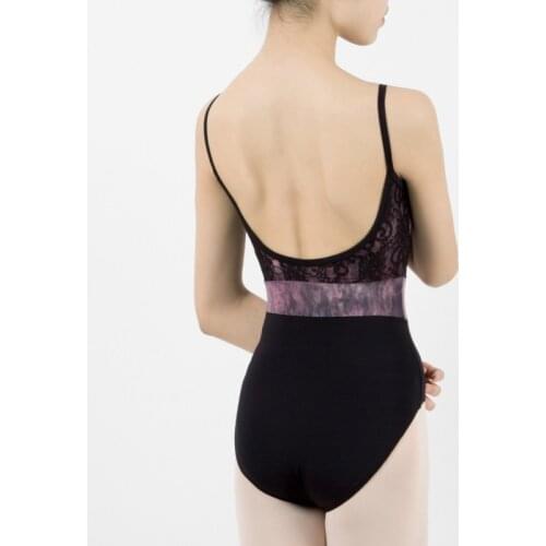 Ballet Lace Tank open back False Twinset Practice Serve Artistic Gymnastics Serve Lace Yoga Close Training Serve